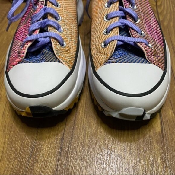 Converse - Unisex Run Star Hike Low-Top Knit Sneakers - Picture 4 of 10